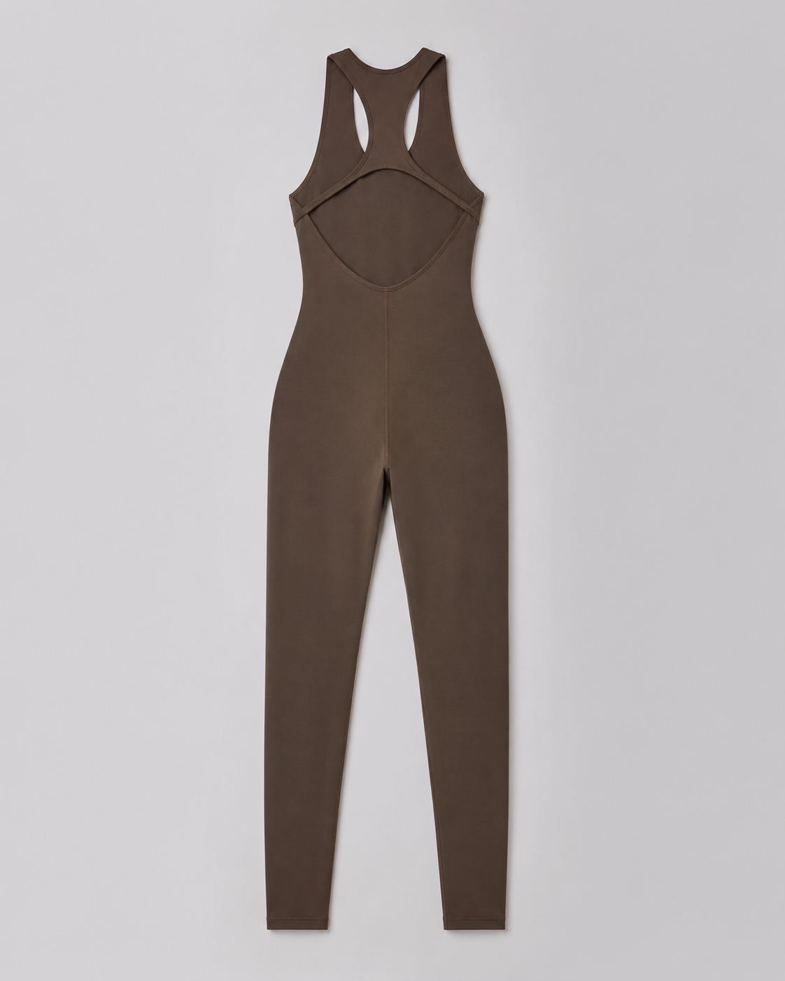 Satin Wrap Evening Dress - Front
