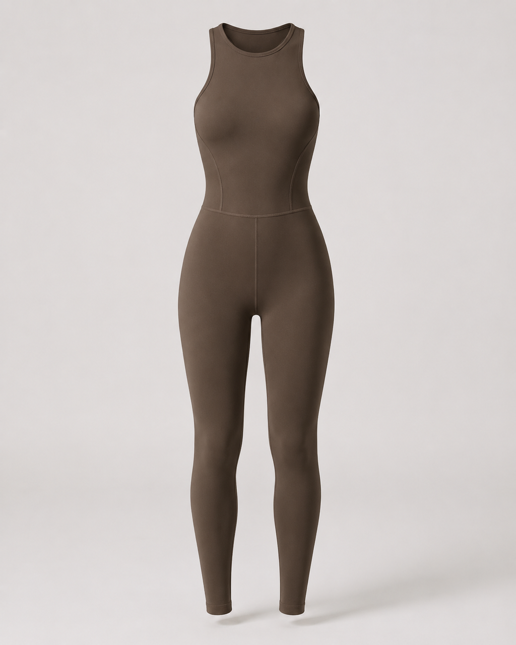 Satin Wrap Evening Dress - Side