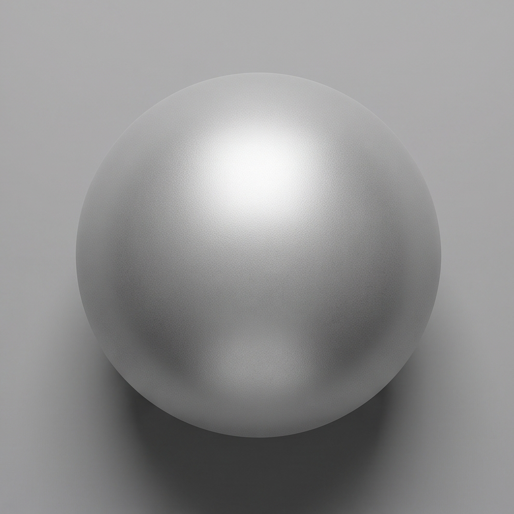 Anti-Burst Pilates Balance Ball - angled view