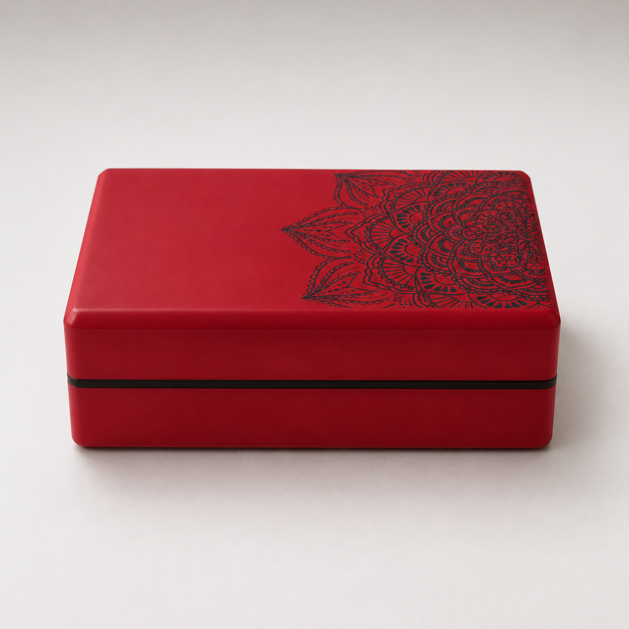 Yoga block side view