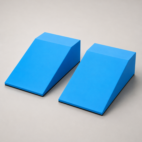 Squat wedge pair angle view