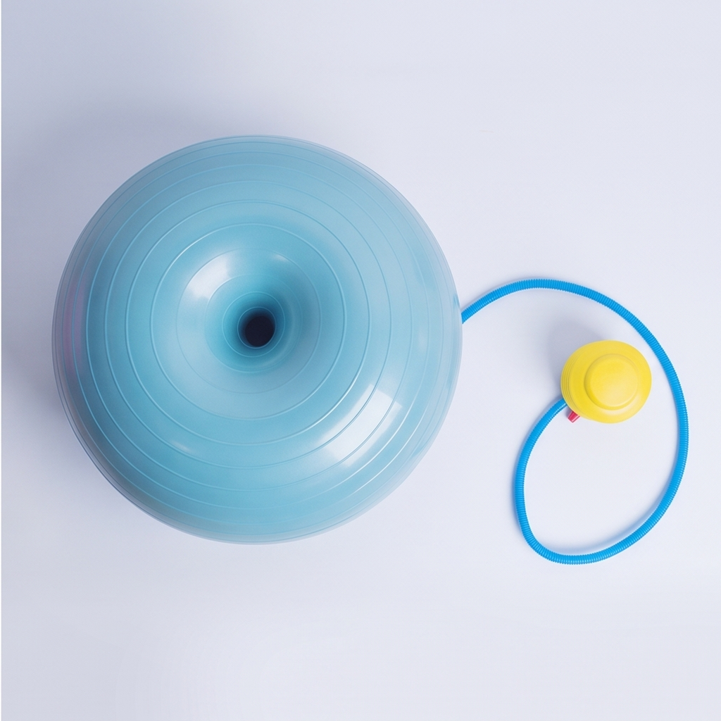 Inflatable Donut Balance Ball - aerial view