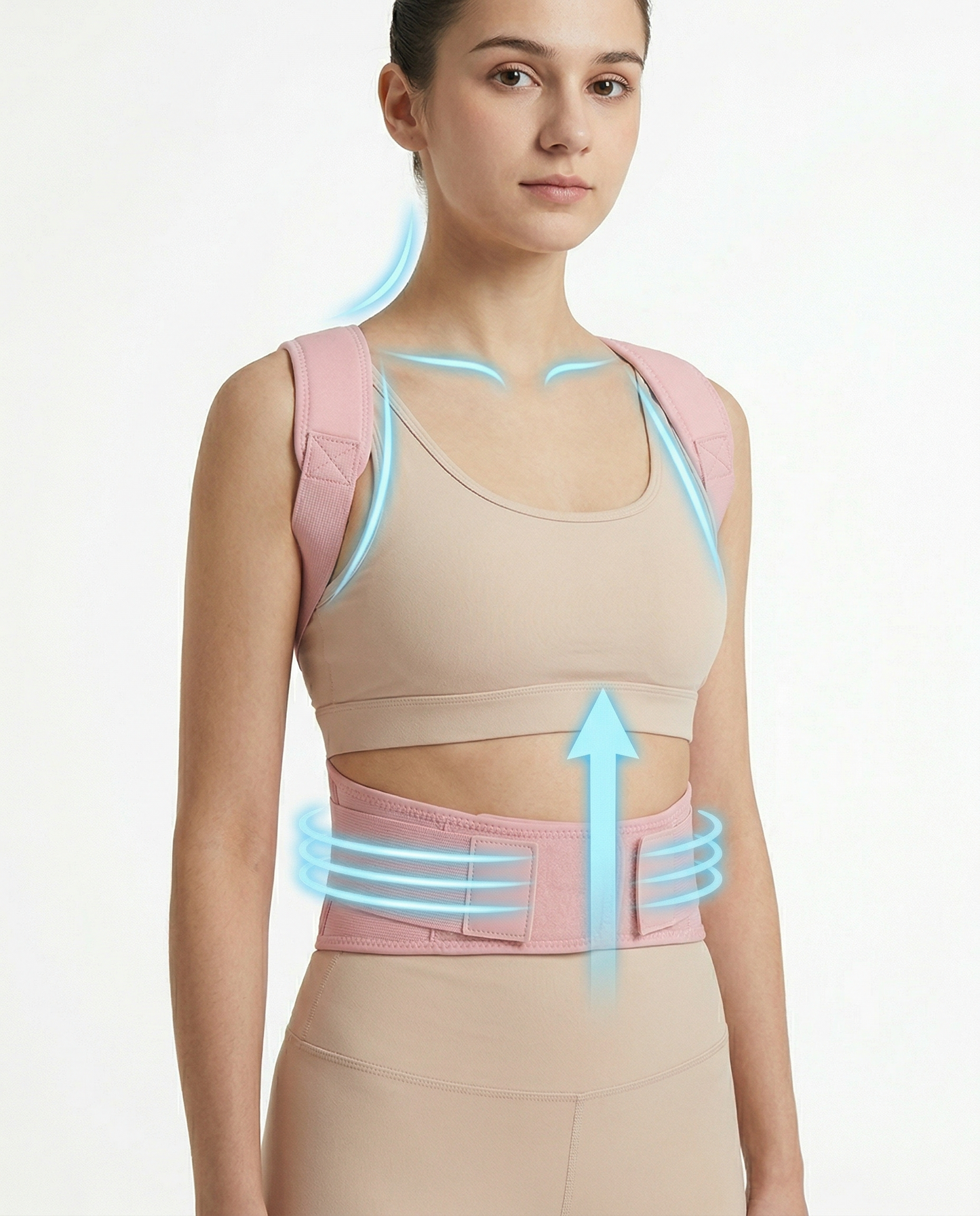 Premium Posture Corrector for Pilates with Lumbar Support