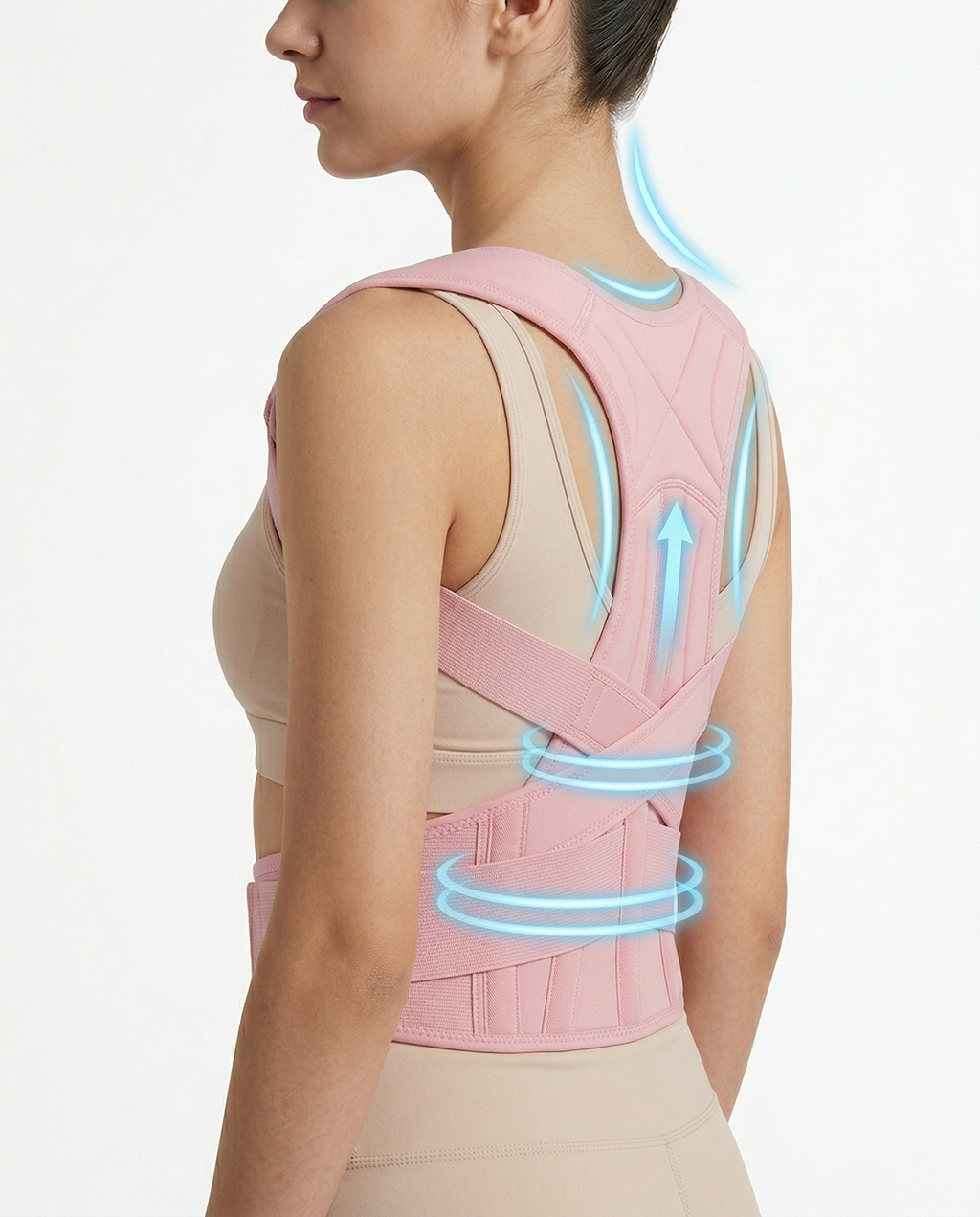 Premium Posture Corrector for Pilates with Lumbar Support