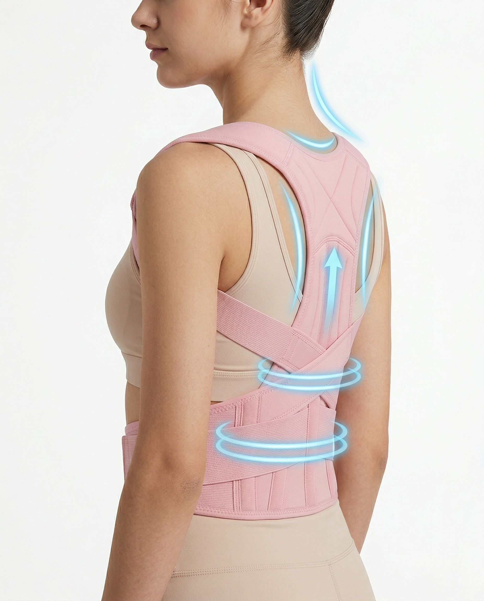Premium Posture Corrector for Pilates with Lumbar Support