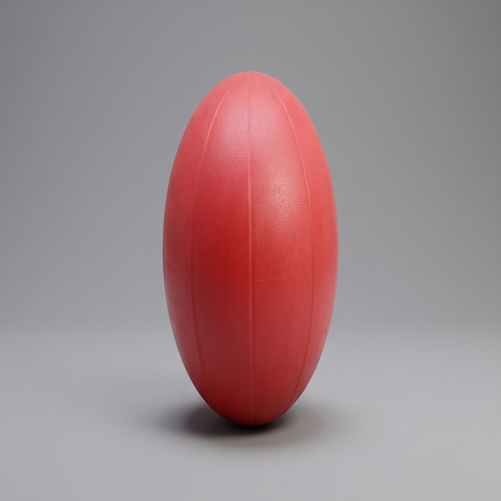 Mini Pilates Stability Ball angled view
