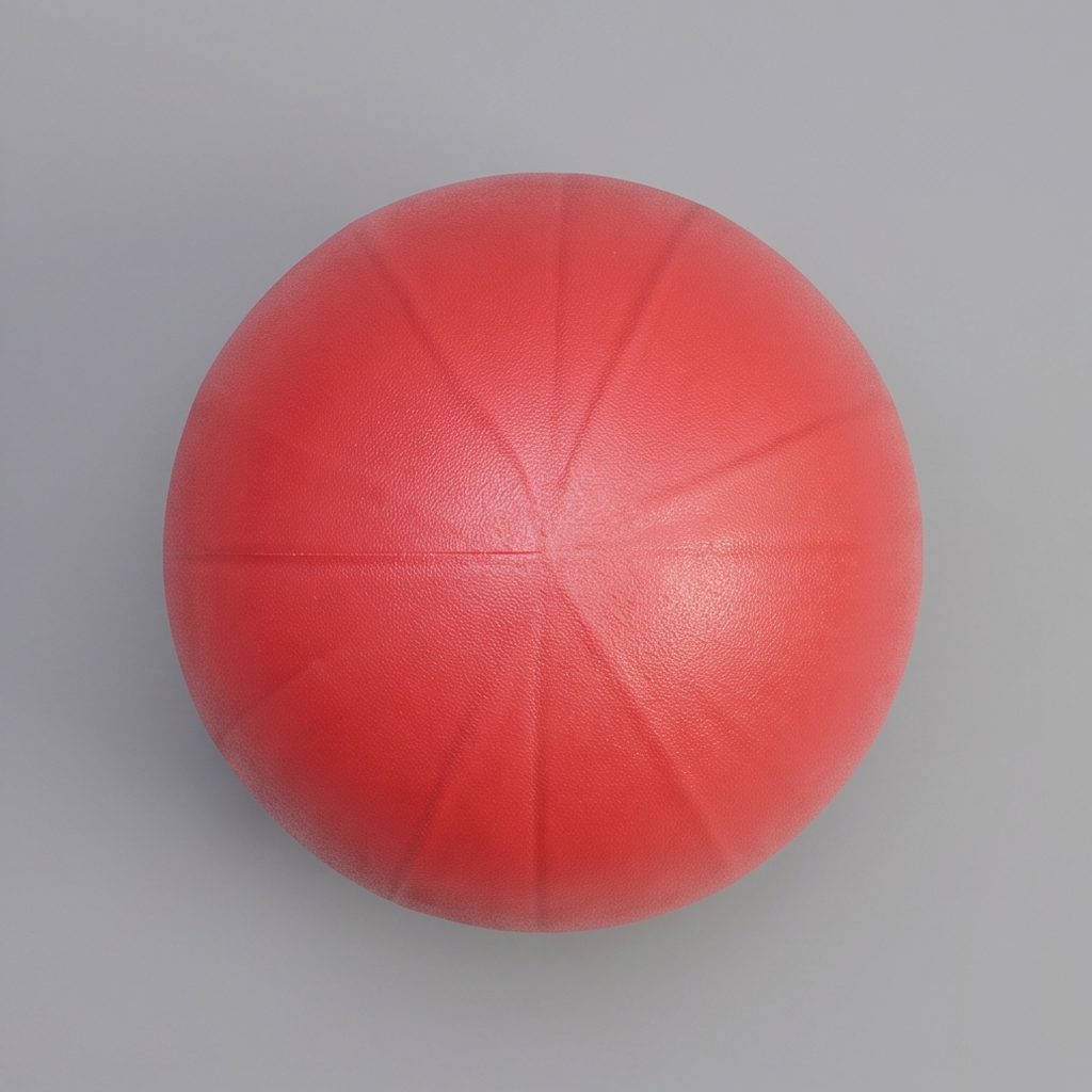 Mini Pilates Stability Ball aerial view