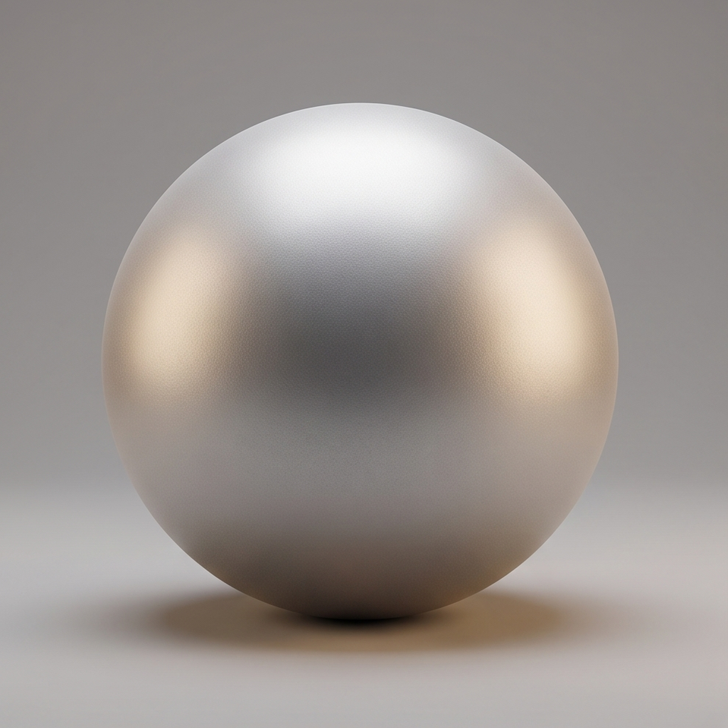 Anti-Burst Pilates Balance Ball - front view
