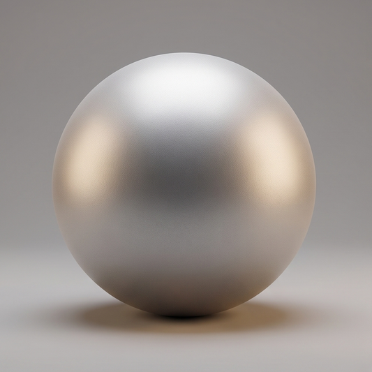 Anti-Burst Pilates Balance Ball - front view